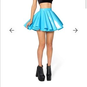 BlackMilk PVC Circle Skirt S